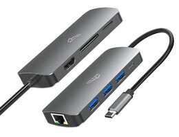 Media-Tech HUB 8 v 1 USB-C PRO MT5044