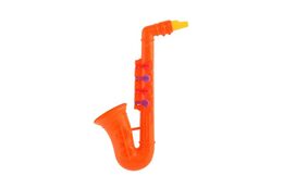 Saxofon plast 24cm 2 barvy v sáčku