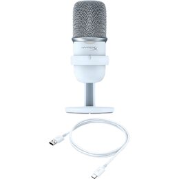 SoloCast USB White Microphone HYPERX