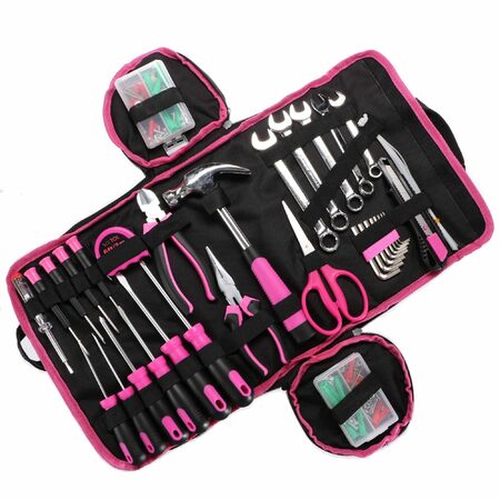 Sada nářadí Sixtol HOME PINK 120 BAG