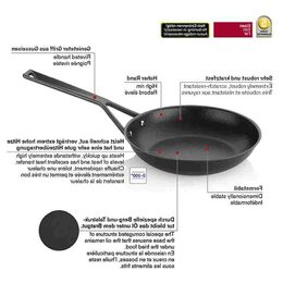 KELA Pánev železná Ruvido černá 24cm KL-12601