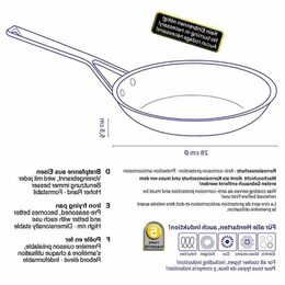 KELA Pánev železná Ruvido černá 28cm KL-12602