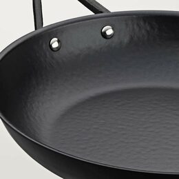 KELA Pánev železná Ruvido černá 28cm KL-12602