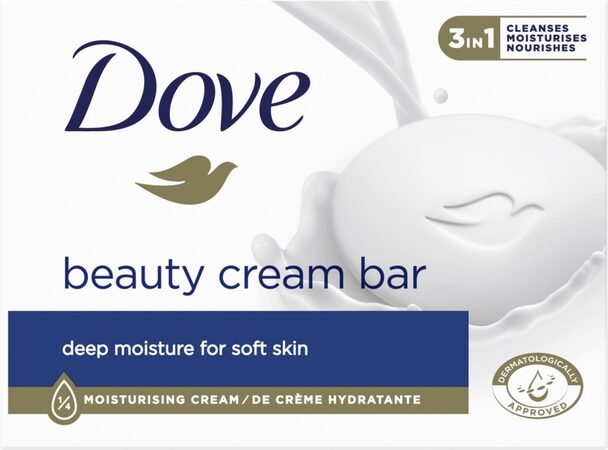 Dove Beauty Cream Bar krémové toaletní mýdlo 90 g