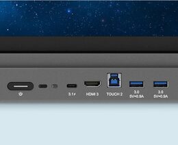 BenQ LCD RE8603 86" 3840x2160 touch IPS/1200:1/3xHDMI/VGA/5xUSB/USB-C/LAN/repro