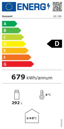 Chladící vitrína Guzzanti GZ 338