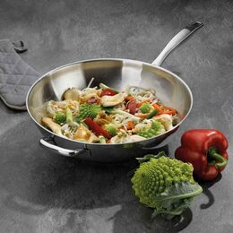 KELA Wok nerez Flavoria 32 cm KL-10193