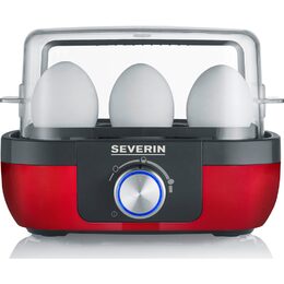 Severin EK 3168 Vajíčkovar 420W, červený nastav.