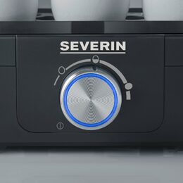 Severin EK 3166 Vajíčkovar 420W, černý, s nastav