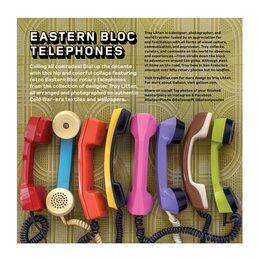 Galison Puzzle Troy Litten Eastern Bloc Telephones 500 dílků