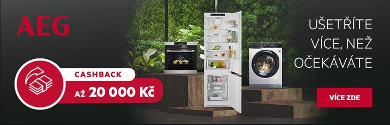 S AEG UŠETŘÍTE VÍCE, NEŽ OČEKÁVÁTE.
