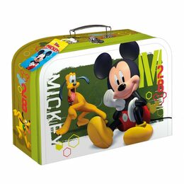 Kufřík/Kufr školní papírový Disney Mickey 35x23x10cm ve fólii