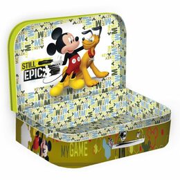 Kufřík/Kufr školní papírový Disney Mickey 35x23x10cm ve fólii