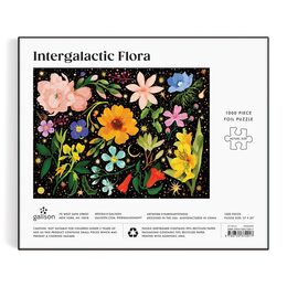Galison Puzzle Mezigalaktická Flora 1000 dílků