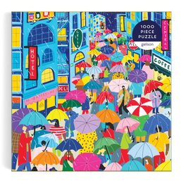 Galison Puzzle Deštníková ulička 1000 dílků