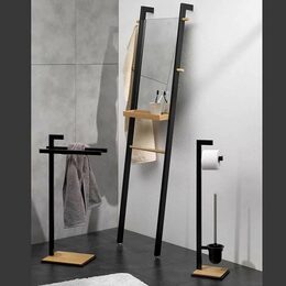 KELA WC sada Dub kov černá KL-24260