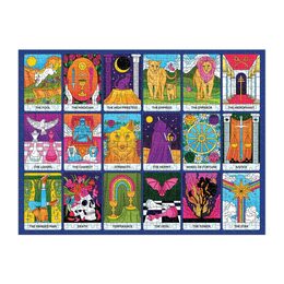 Galison Oboustranné puzzle Major Arcana 500 dílků