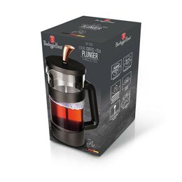 BERLINGERHAUS Konvice na čaj a kávu French Press 600 ml Black Rose Collection BH-7615