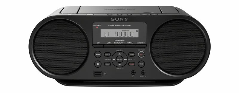 SONY ZS-RS60BT Přehrávač CD Boombox s technologií Bluetooth®