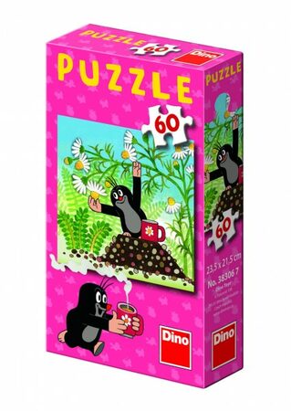 Dino Jak Krtek uzdravil myšku 60 dílků puzzle