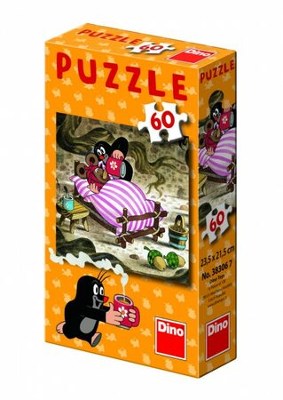 Dino Jak Krtek uzdravil myšku 60 dílků puzzle