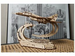 Ugears 3D dřevěné mechanické puzzle The ghost of Kyiv