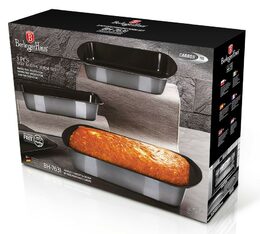 BERLINGERHAUS Plechy a forma na pečení s titanovým povrchem sada 3 ks Carbon PRO Line BH-7631