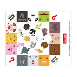 Quercetti Animal Faces Puzzle