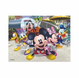 Dino Dřevěné licenční kostky Mickey Mouse – 12 kostek