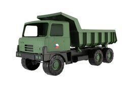 Teddies Auto Tatra 815 vojenská khaki plast 75cm