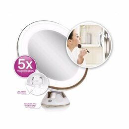 RIO MULTI-USE LED MAKEUP MIRROR, 5ti násobné zvětšení