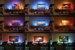 Stolní svítidlo Philips Hue Play White and Color Ambiance Double Pack - černé