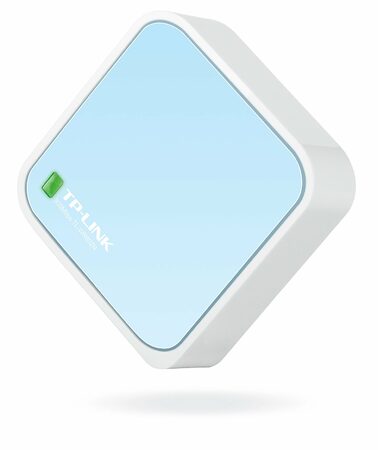 WiFi router TP-Link TL-WR802N cestovní AP/klient, 1x WAN, 1x micro USB, 2,4GHz 300Mbps
