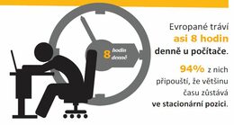 Stojan Fellowes Office Suites STANDARD pod monitor, notebook, 5 pozic výšky, černo-stříbrný