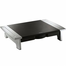 Stojan Fellowes Office Suites STANDARD pod monitor, notebook, 5 pozic výšky, černo-stříbrný