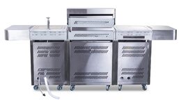 Plynový gril G21 Arizona, BBQ kuchyně Premium Line 6 hořáků + zdarma redukční ventil