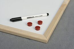 Tabule Classic magnetická Eco board 60 x 90 cm, lakovaný povrch, dřevený rám