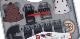 Sada příslušenství Kreator KRT990050 pro oscilační brusky 20ks