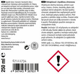 Čisticí prostředek XAVAX pro rychlé odvápnění 250 ml