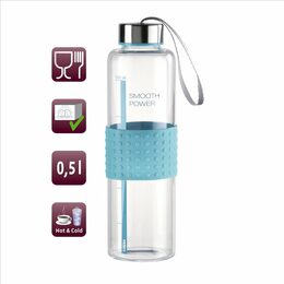 Láhev XAVAX Smooth Power, skleněná, na nápoj, 0,5 l