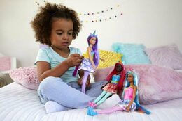 Panenka Mattel Barbie Kouzelná víla Jednorožec Asst