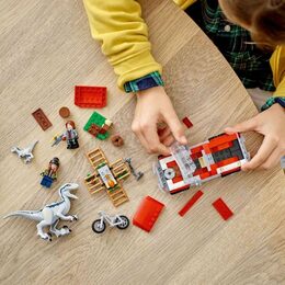 Stavebnice Lego Odchyt velociraptorů Blue a Bety