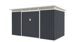 Zahradní domek G21 GRAH 700 - 340 x 206 cm, antracitový