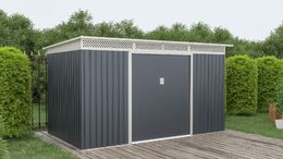 Zahradní domek G21 GRAH 700 - 340 x 206 cm, antracitový