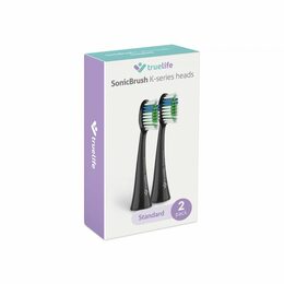 Náhradní hlavice TrueLife SonicBrush K-series heads Standard black 2 pack