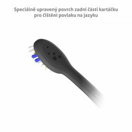 Náhradní hlavice TrueLife SonicBrush K-series heads Sensitive Plus black 2 pack