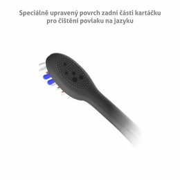 Náhradní hlavice TrueLife SonicBrush K-series heads Whiten Plus black 2 pack