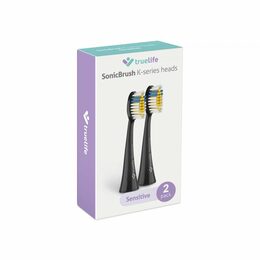 Náhradní hlavice TrueLife SonicBrush K-series heads Sensitive black 2 pack