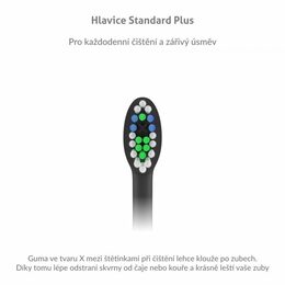 Náhradní hlavice TrueLife SonicBrush K-series heads Standard Plus black 2 pack