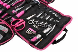 Sada nářadí Sixtol HOME PINK 120 BAG